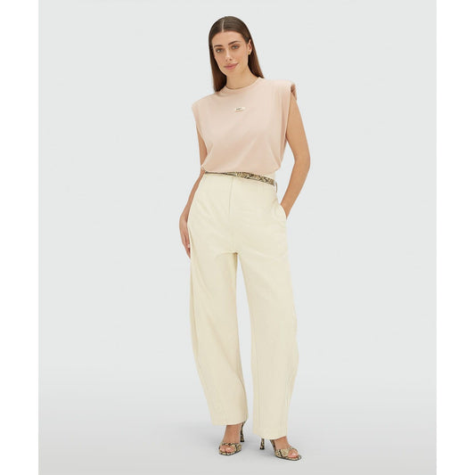 JOSH V SUE T-Shirt in Regular Fit mit Schulterpolstern - dusty pink