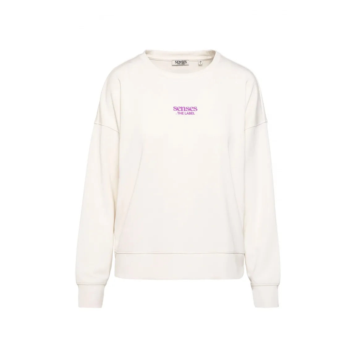 SENSES the Label / Sweatshirt mit Puffprint - ivory