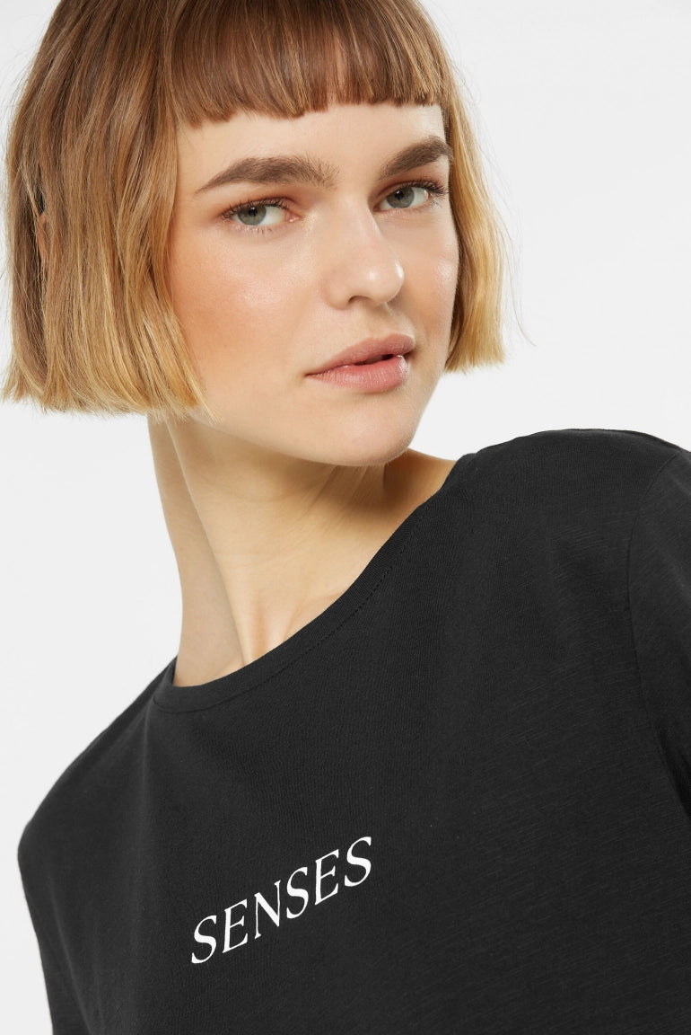 Senses. the label T-Shirt - schwarz