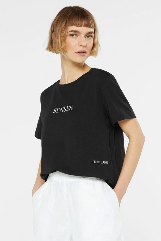 Senses. the label T-Shirt - schwarz