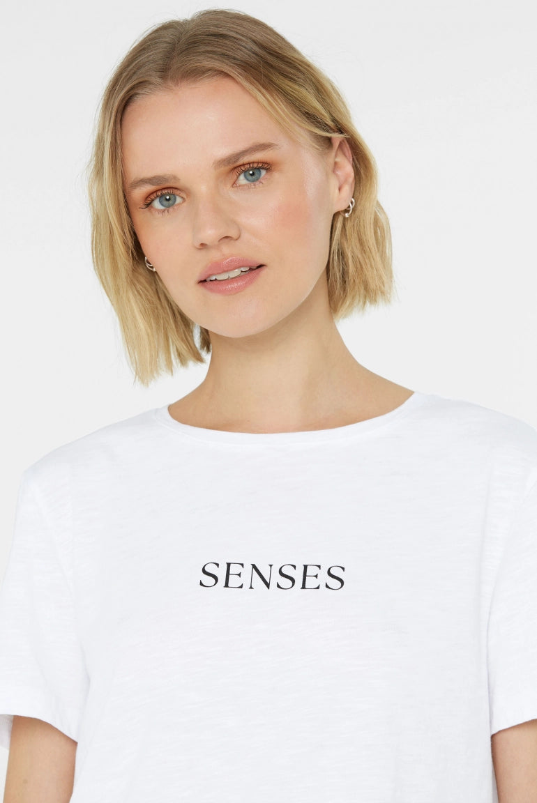 Senses. the label T-Shirt - opticwhite