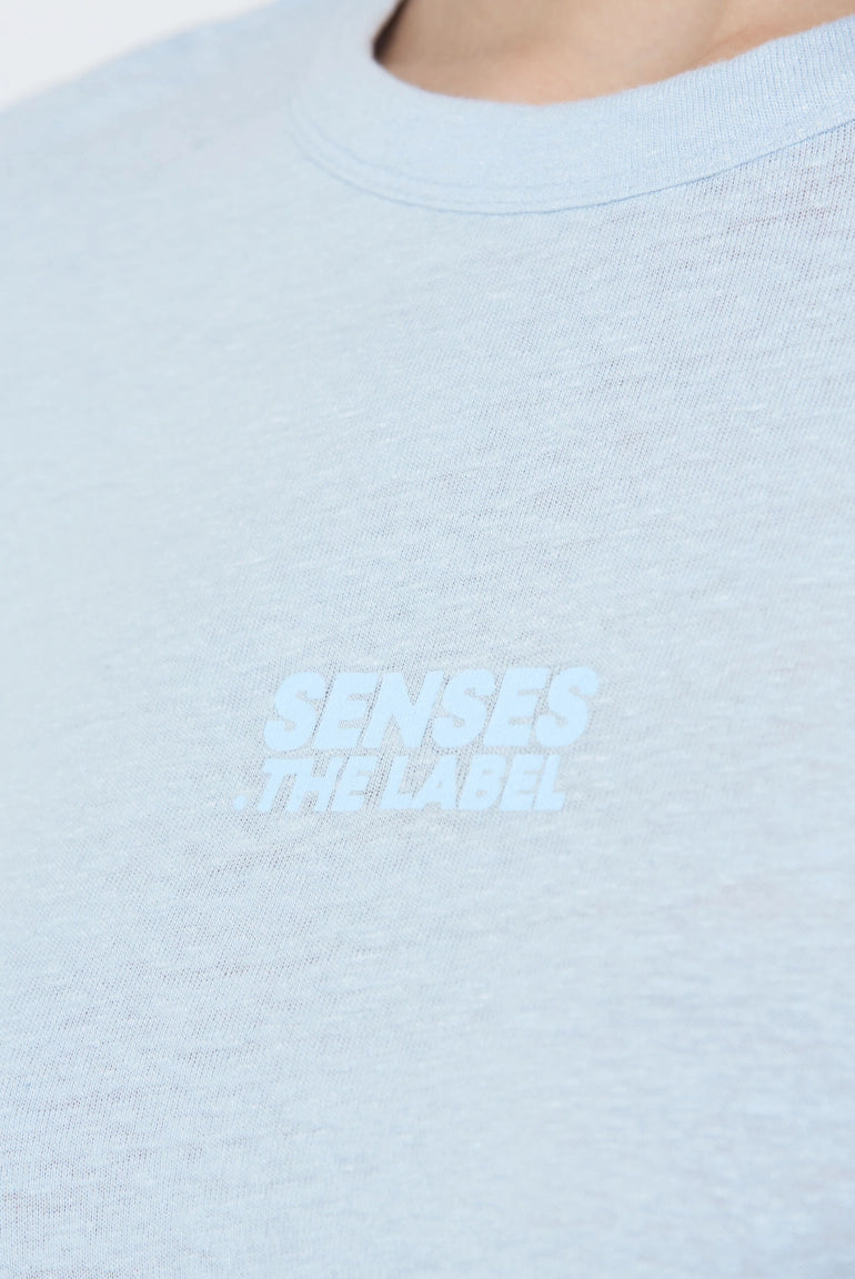Senses. the label T-Shirt - hellblau