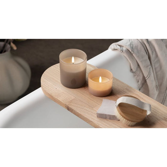 Piffany Copenhagen Uyuni / Glass Candles 8,2x6cm -beige-