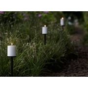 Piffany Copenhagen Outdoor Spike mit Base -black- 8,4x60cm / Outdoor Erdspieß