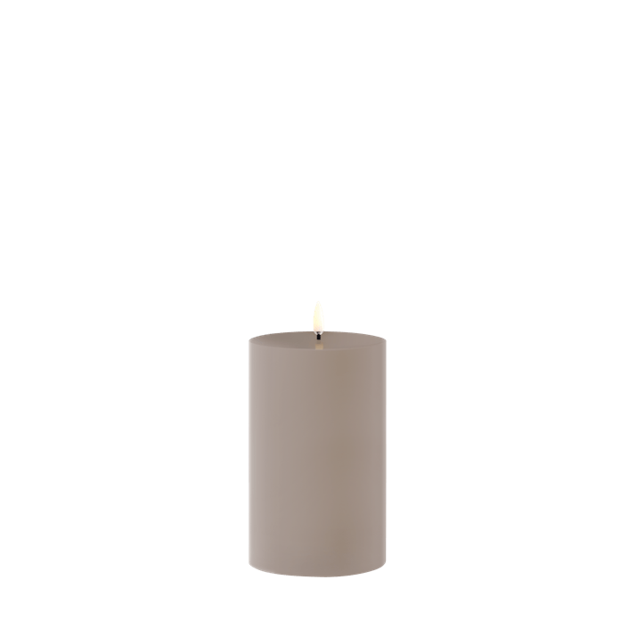Piffany Copenhagen uyuni /LED Pillar Candle -sandstone- 8,4 X 15cm / Outdoorkerze