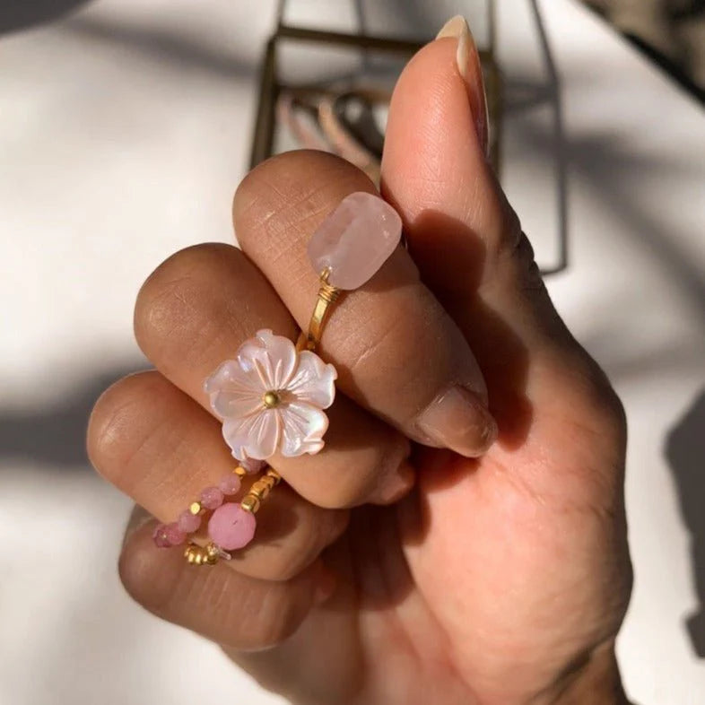 IBU Jewels Ring - Pink Tourmalin