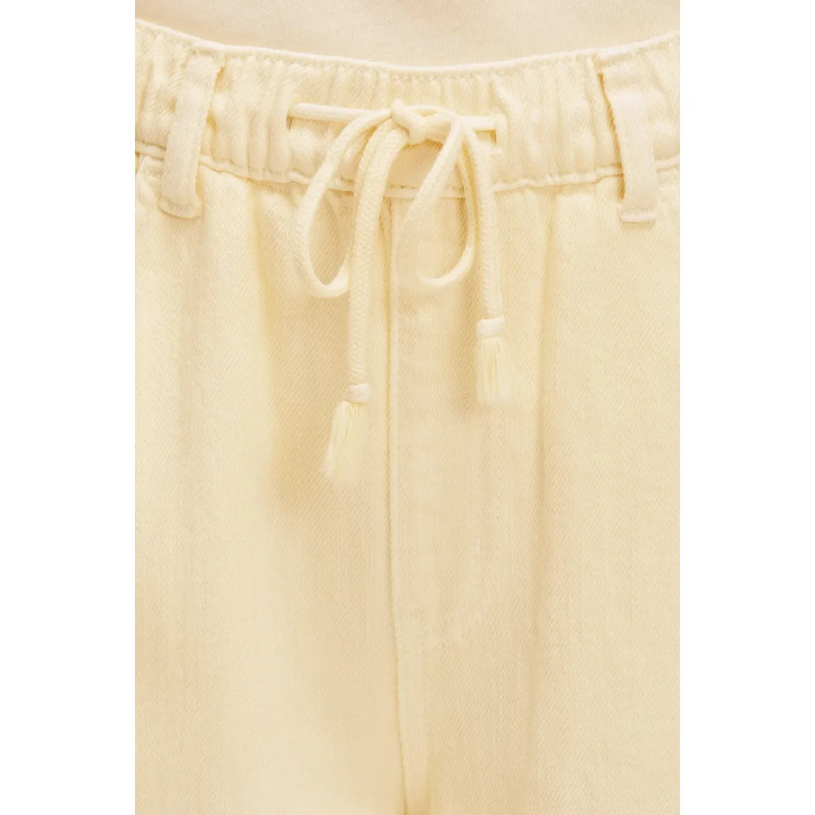 Senses. the Label Wide Leg Jeans AL:EX Mid Waist - butteryellow