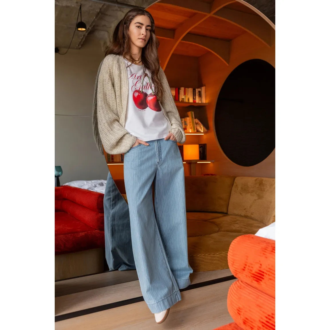 Senses. the Label Cardigan - summer sand