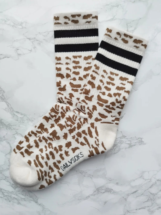 Socke Leo - beige