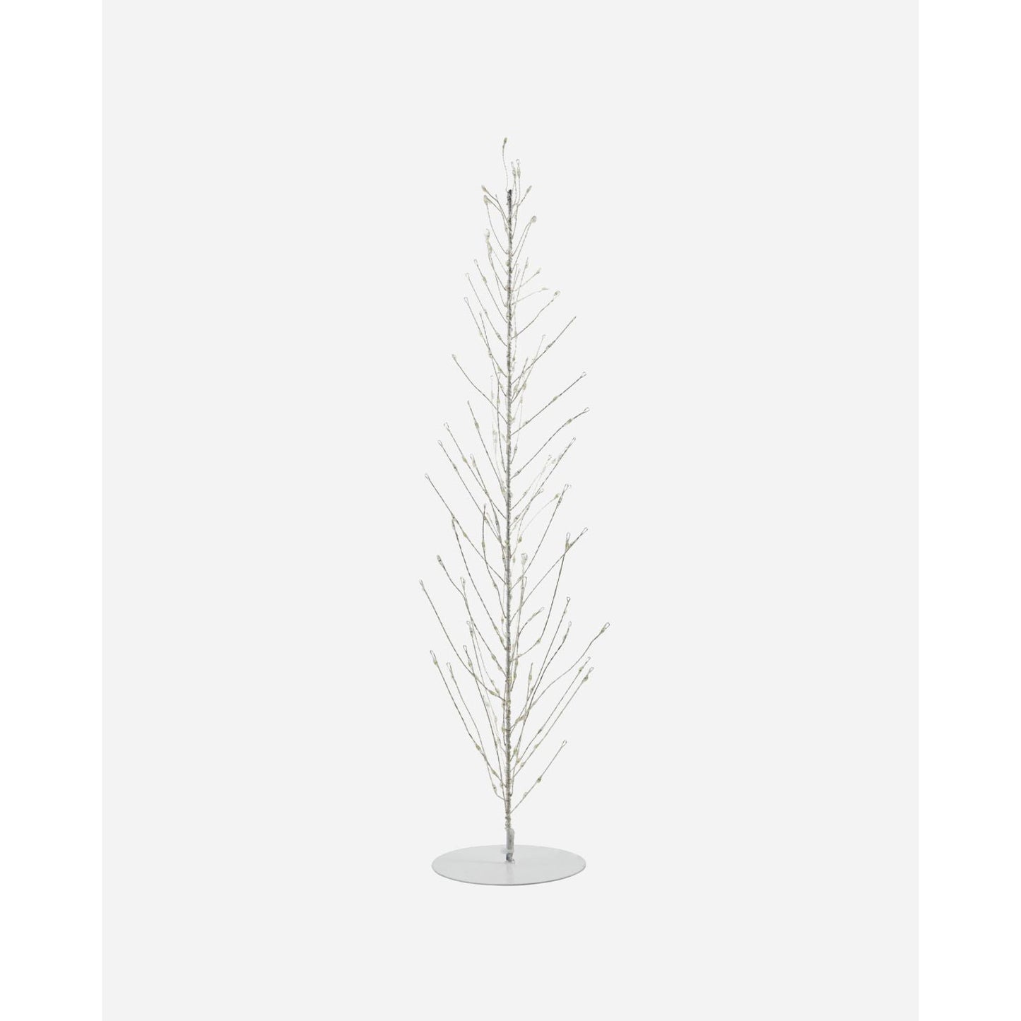 House Doctor Wire Christmas Tree, Weihnachtsbaum glow, lage -white-