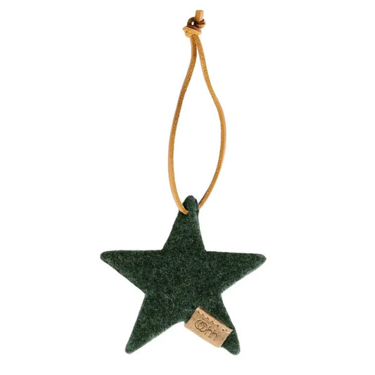 Lübech Living Ornament Star -green-