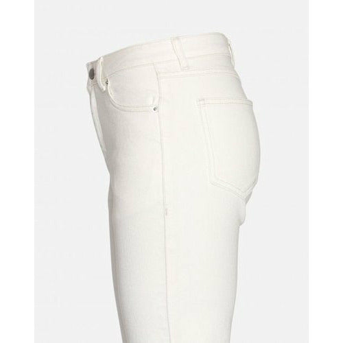 Moss Copenhagen Crystal Mom Jeans - Vanilla Ice-