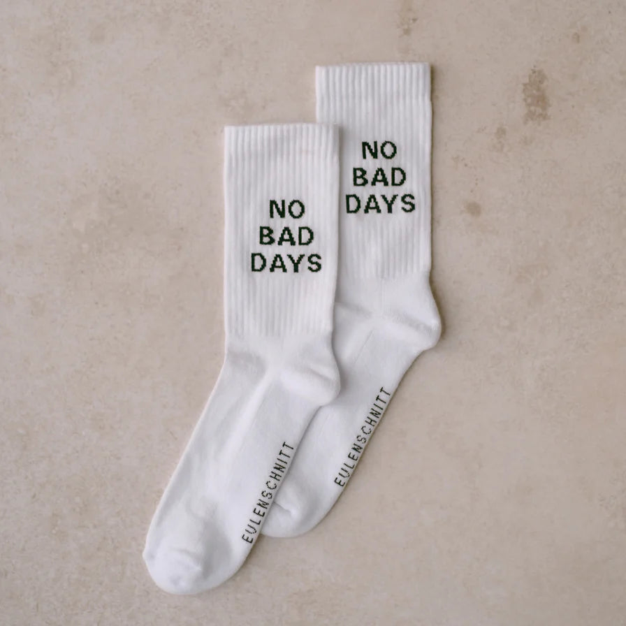 Eulenschnitt Socken - No bad days - Gr. 39-42