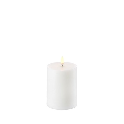 Piffany Copenhagen uyuni / LED Pillar Candle -nordic white- 7,8 X 10,1cm